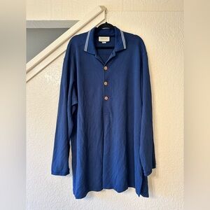 Gucci Men's Navy Button-Down Shirt